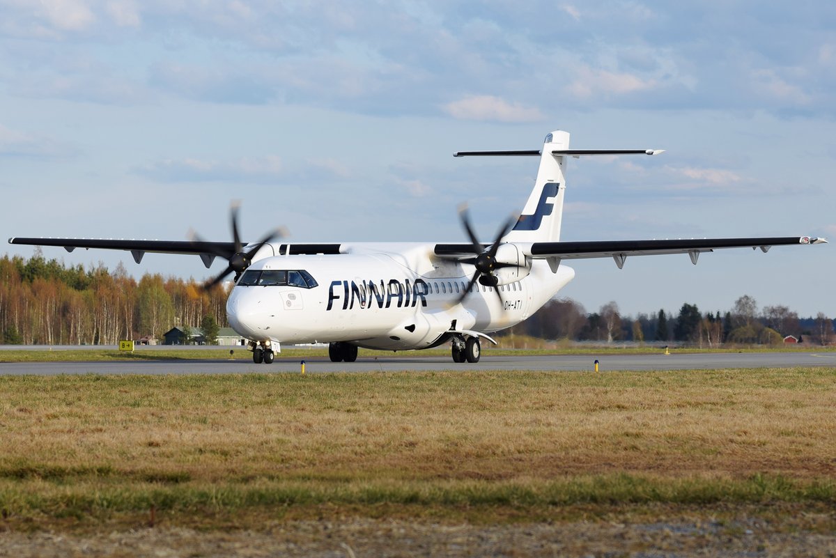 ATRaircraft's tweet photo. The #ATR72 was officially launched in January 1986 with its first delivery to the Finnish carrier @Finnair in October 1989. Lämmin kiitos pitkään jatkuneesta yhteistyöstä! #ATR #avgeek #intolife https://t.co/rLoMxsM0sa