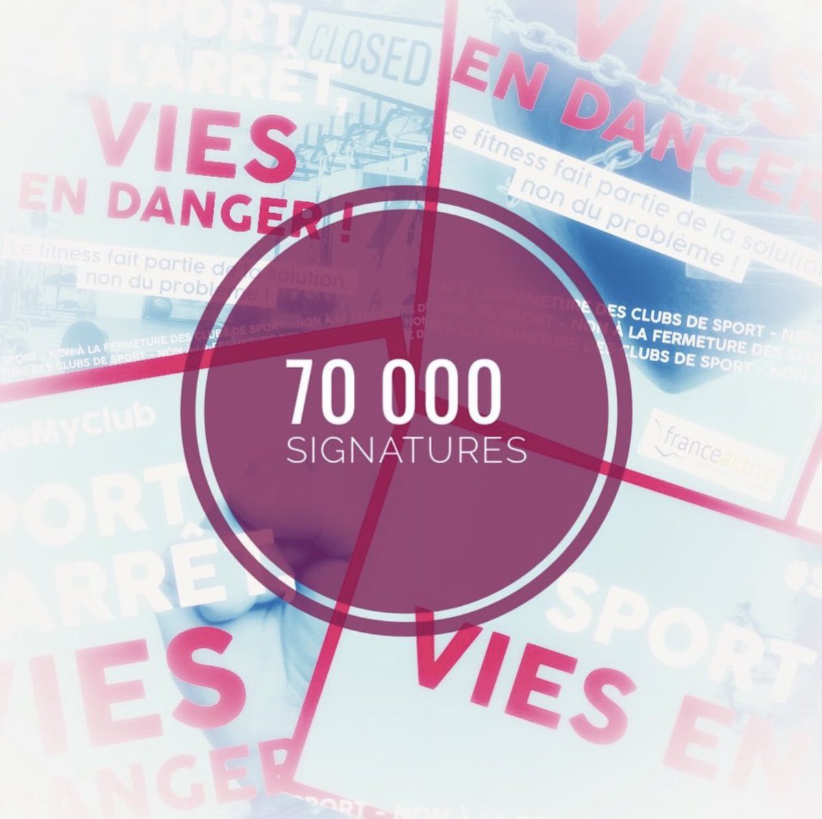 TheSquareStudi1's tweet photo. Signez La Tribune pour ouvrir les structures sportives. Nous faisons partie de la solution, pas du probl��me @FrActiveFneapl @FranceOlympique 
https://t.co/i30SYkOVg9
#franceactive #touchepasamasalle #sport #fitness #sante https://t.co/3ZjrcMerdq