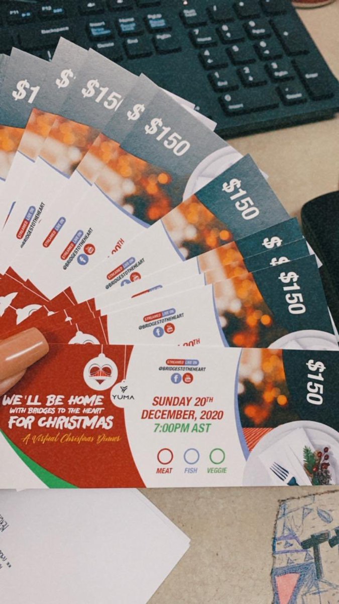 hannah_modeste's tweet photo. Tickets are out peeps!🗣🗣🗣🗣

Bridges Virtual Fundraising Christmas Dinner. 

Your support means everything ♥️ https://t.co/ppKtCMVdhQ