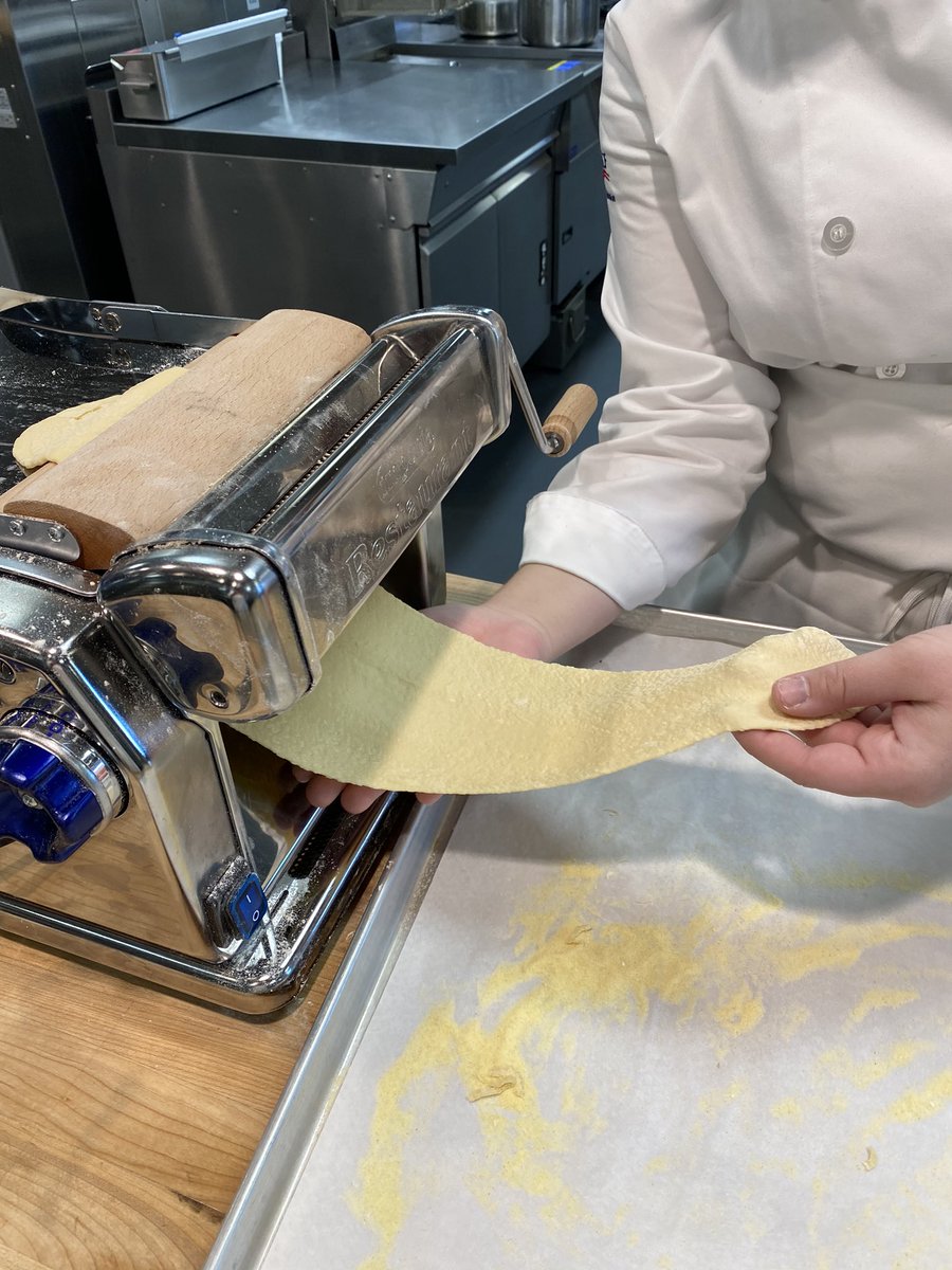 CVTCCulinary's tweet photo. Pasta Day! #cvtc #cvtcculinarymanagement https://t.co/EgljjVejUO
