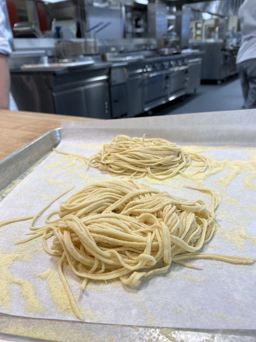 CVTCCulinary's tweet photo. Pasta Day! #cvtc #cvtcculinarymanagement https://t.co/EgljjVejUO