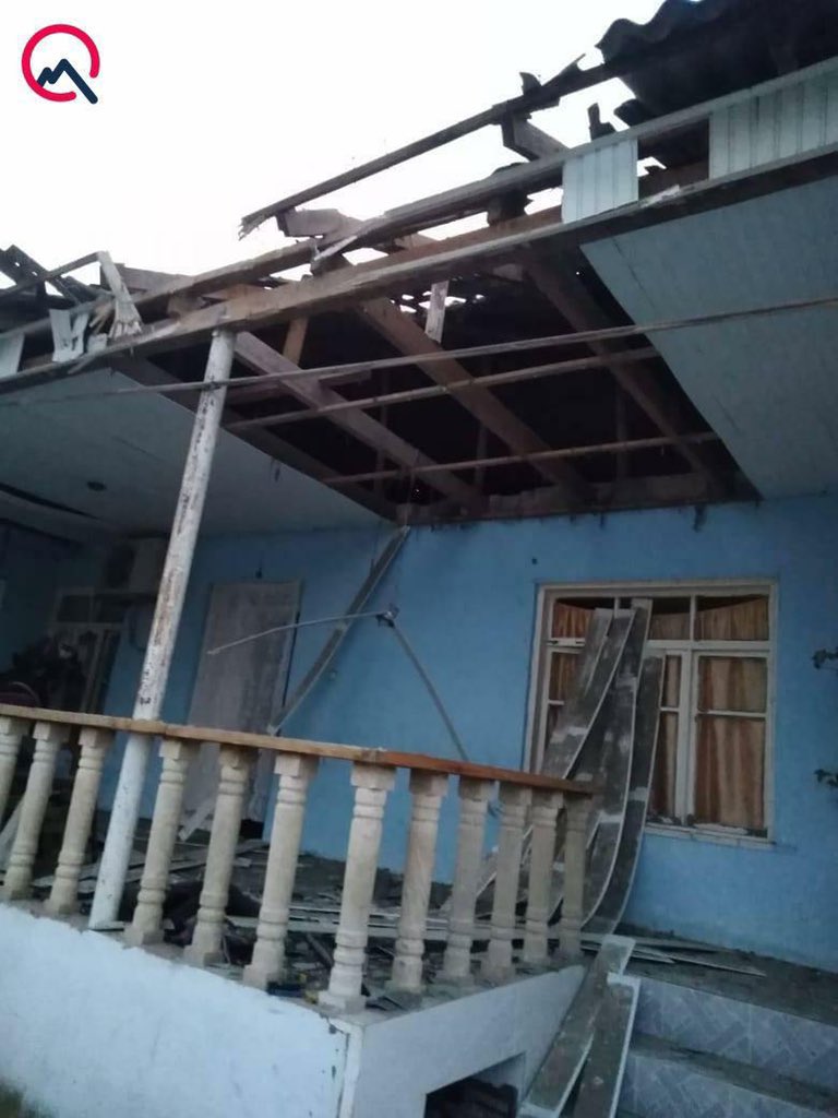 4 killed (2 kids) and more than dozen wounded in #Barda, #Azerbaijan. #Armenia applied cluster missile “#Smerch” to aggravate the damage and # of casualties. #StopArmenianAggression #StopArmenianOccupation 
#DontBelieveArmenia #KarabakhisAzerbaijan
