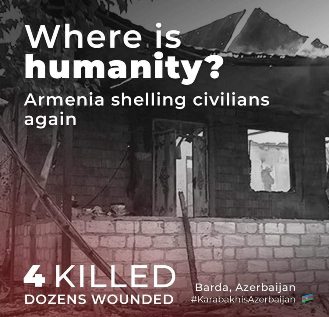 #StopArmenianTerrorism #StopArmenianAggression #PrayForBarda