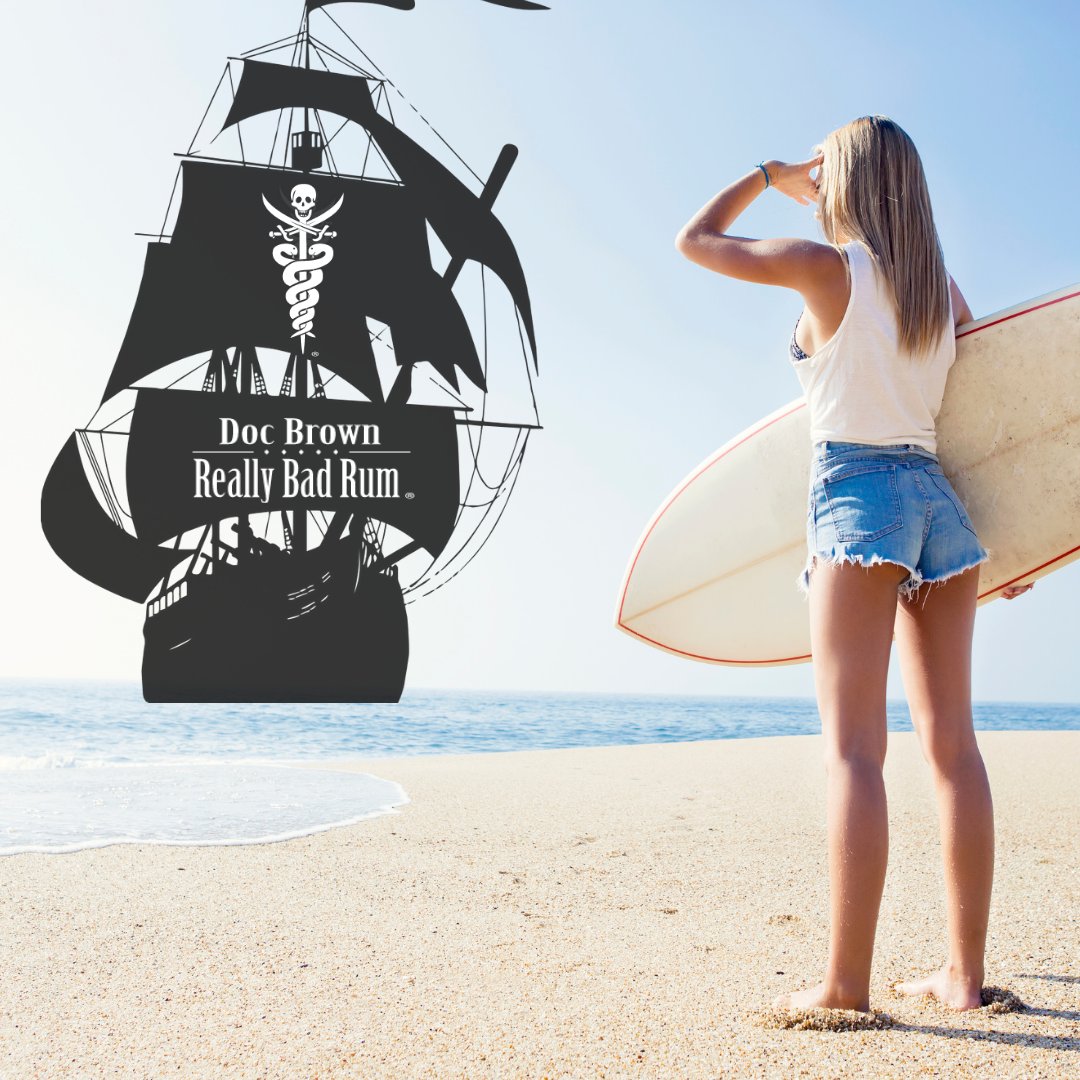 Really Bad Rum (@reallybadrum) on Twitter photo Land ho! Your new favorite rum is here #California! Doc Brown's American-made, craft #rum is now available at the following fine retailers (incl. all <a href="/TotalWine/">Total Wine & More</a> locations): ow.ly/OuJJ50C49A0
Finally it's "good" to be "Really Bad" in the Golden State. Land ho! Your new favorite rum is here #California! Doc Brown's American-made, craft #rum is now available at the following fine retailers (incl. all <a href="/TotalWine/">Total Wine & More</a> locations): ow.ly/OuJJ50C49A0
Finally it's "good" to be "Really Bad" in the Golden State.