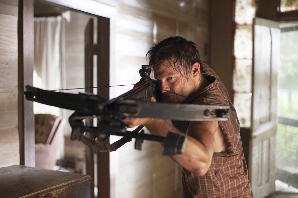 Norman Reedus as Daryl DixonMarked by a broken upbringing, his story shows that family isn’t always blood. A hunter and a tracker with a giant heart. A loner that needs to be around people. He will do what’s necessary to keep his people alive & together.This is Daryl Dixon.