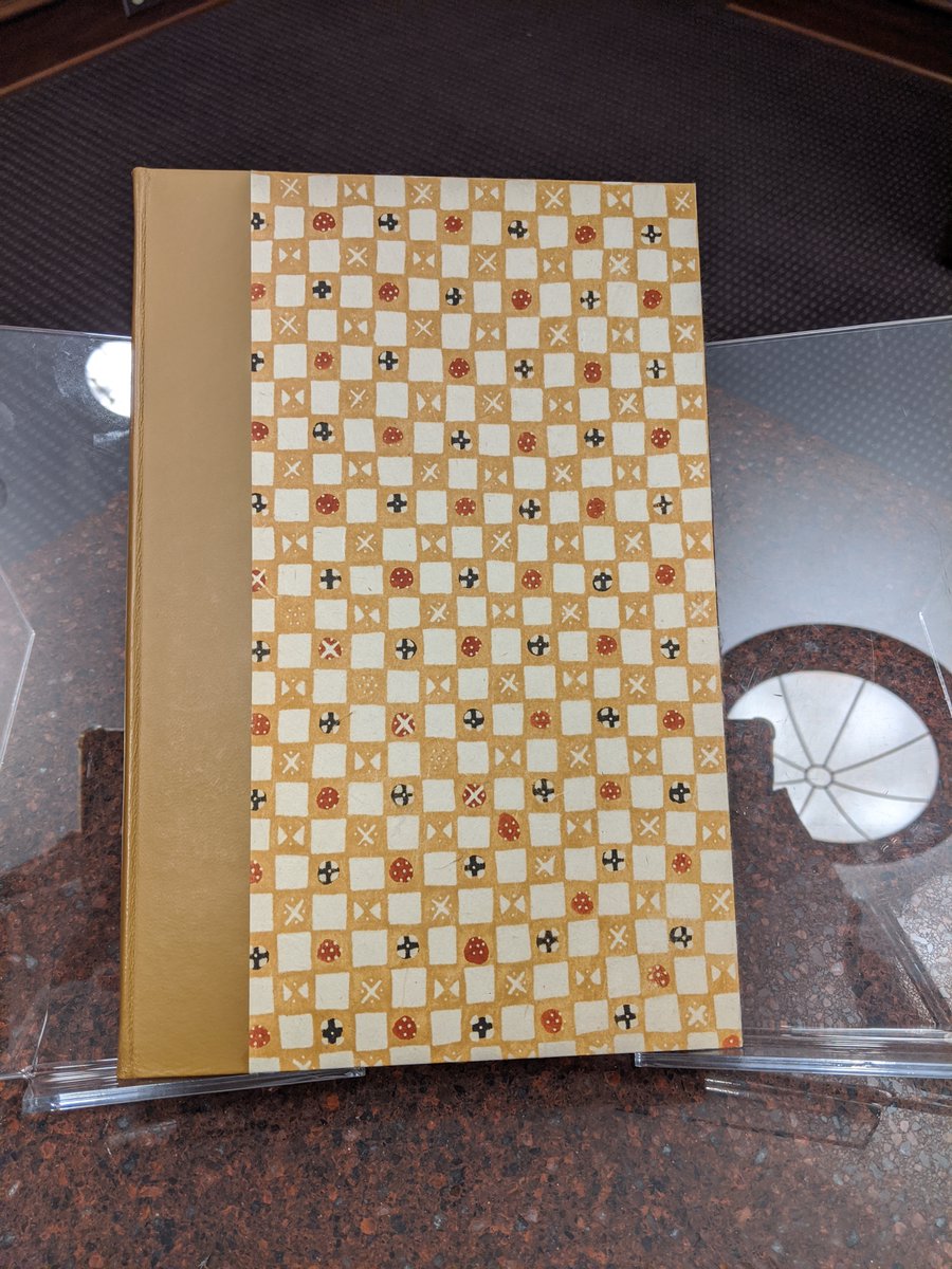 SwemSCRC's tweet photo. Another one for the #SylviaPlath fans &amp; #bibliophiles alike. No. 230 of 400 copies of The Lyonnesse (Rainbow Press, 1971). A great example of the book as #art object, &amp; just a pleasure to look at. 😍🔖 @WMLibraries https://t.co/U0BIUxkQtI