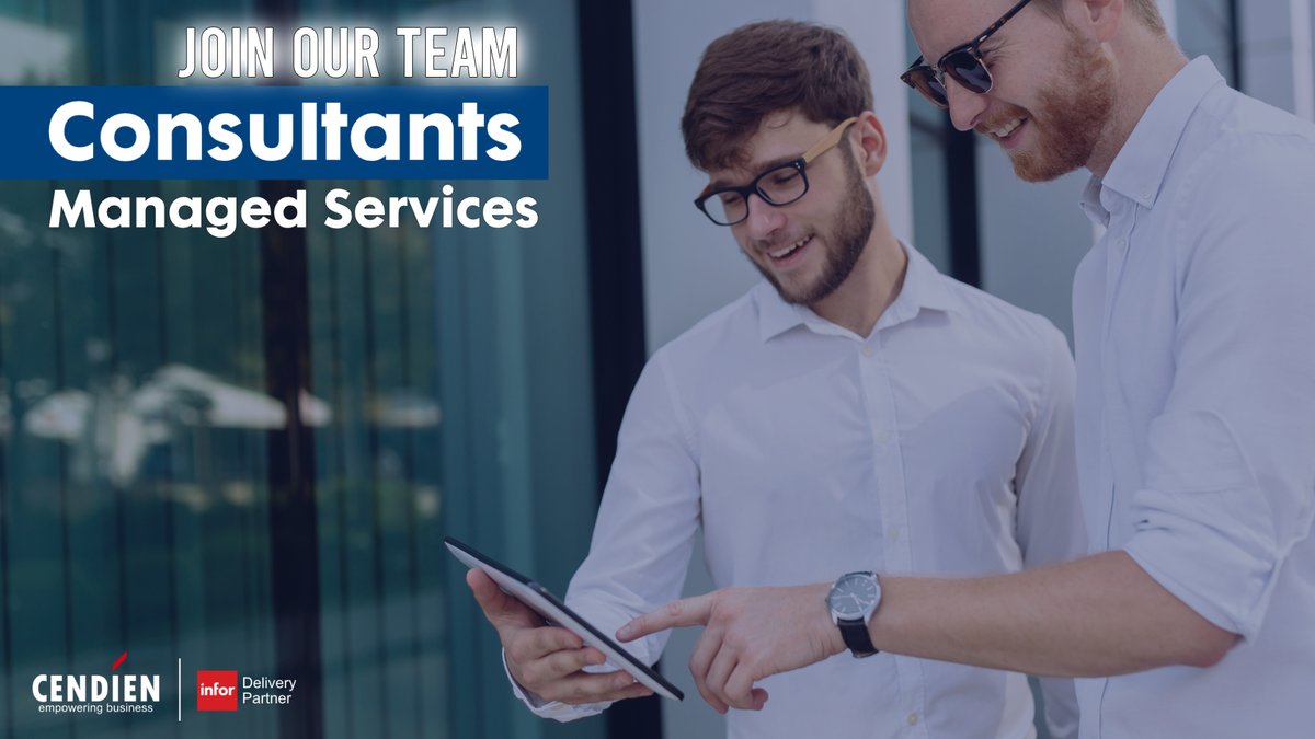 cendien's tweet image. Join our team of #ITConsultants
fw2.it/2Wr0YH6
#InforConsultants #MicrosoftExperts #DFWJobs