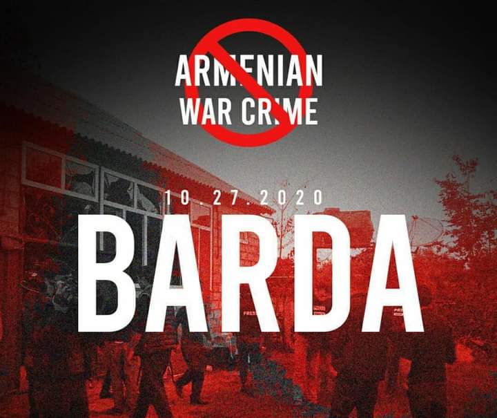 mhbbva's tweet photo. #BevoiceofBarda 
#StopArmenianAggression 
#StopArmenianOccupation 
#StopArmenianTerrorism https://t.co/TRQMRsEAIx