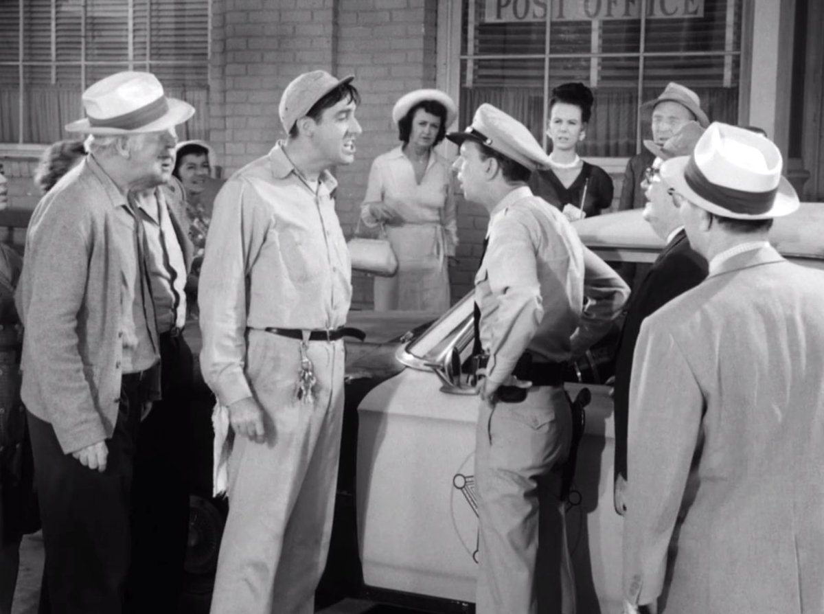 “Citizens Arrest” which aired in December of 1963 was recently ranked as the best Andy Griffith episode by Goldderby.com. In it, Barney resigns as deputy after an embarrassing citizens arrest by Gomer after a traffic violation. What’s your favorite episode?