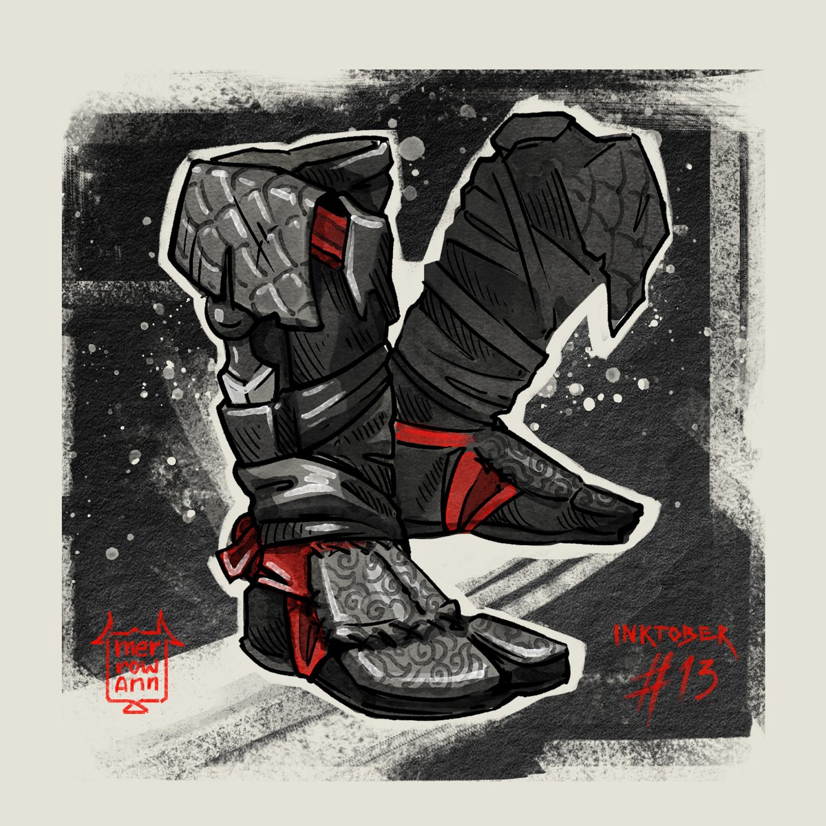 merrowann's tweet photo. Inktober

#inktober #DigitalInktober #hunterprops #smirnovschool #LGart #inktober2020 
@SmirnovSchool https://t.co/nlMMTpmXe3