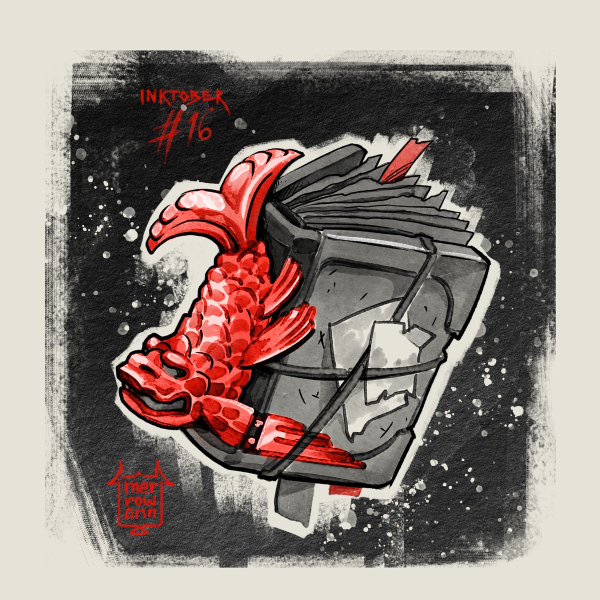 merrowann's tweet photo. Inktober

#inktober #DigitalInktober #hunterprops #smirnovschool #LGart #inktober2020 
@SmirnovSchool https://t.co/nlMMTpmXe3
