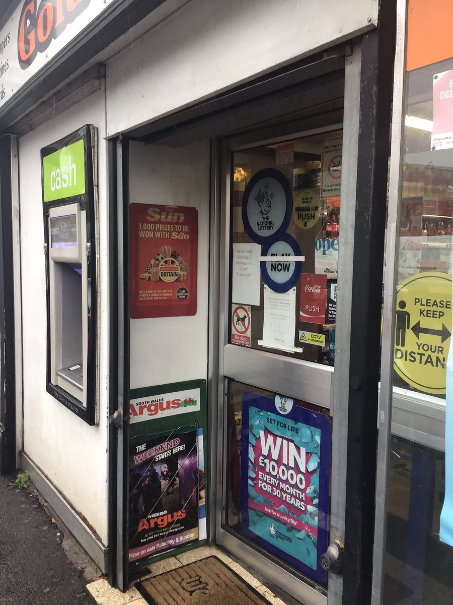 AndyTheSun1's tweet photo. GoldCroft Newsagent Newport actively promoting #BouncebackBritain #BounceOffChallenge to enter simply purchase a copy of the @TheSun @NewsUKRetail https://t.co/IJ5Qksj1Wd