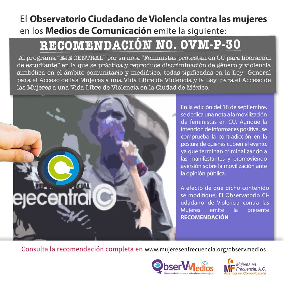 observmediosmx's tweet photo. #observmedios #losmediosmeviolentan #sexismono #SEMUJERES #proyectocoinversion2020 Secretaría de las Mujeres CDMX Mujeres en Frecuencia, A.C. Secretaría de Gobernación CONAVIM Inmujeres México Of Carmen Saavedra, #EjeCentral
https://t.co/qk8rOdfVUn https://t.co/l4eUpYv3AK