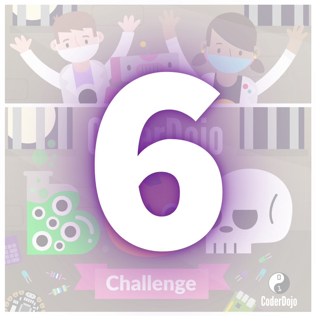 CoderDojo's tweet image. Young people have 6 DAYS LEFT to share their spooky coded creations to:

🦇be in with a chance of winning some cool hardware
🧙‍♀️ get a certificate of participation
🎃 have their project featured on our website! 

#DojoBooChallenge