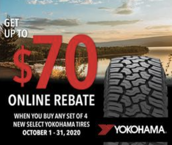 ContHonda's tweet photo. 🔥Yokohama Tires🔥
Receive Up To $70 Online Rebate!
https://t.co/XqPdrtCtEQ https://t.co/YdSqSxFMxe