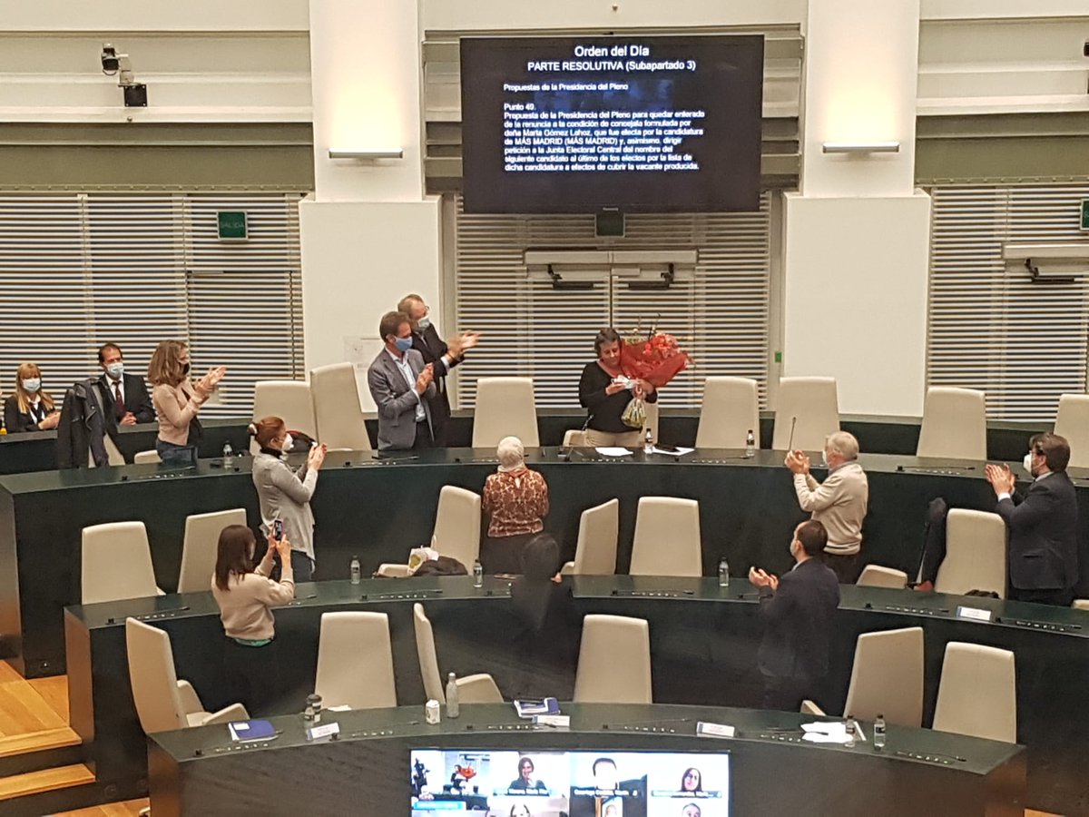 .<a href="/martagomezlahoz/">Marta Gómez Lahoz</a> se despide de <a href="/MADRID/">Ayuntamiento Madrid</a> reivindicado el papel de los concejales de distrito. “He intentado dar lo mejor de mi misma”, declara antes de retomar su actividad profesional para dar además una oportunidad a otras personas valiosas que podrán aportar al cambio de Madrid