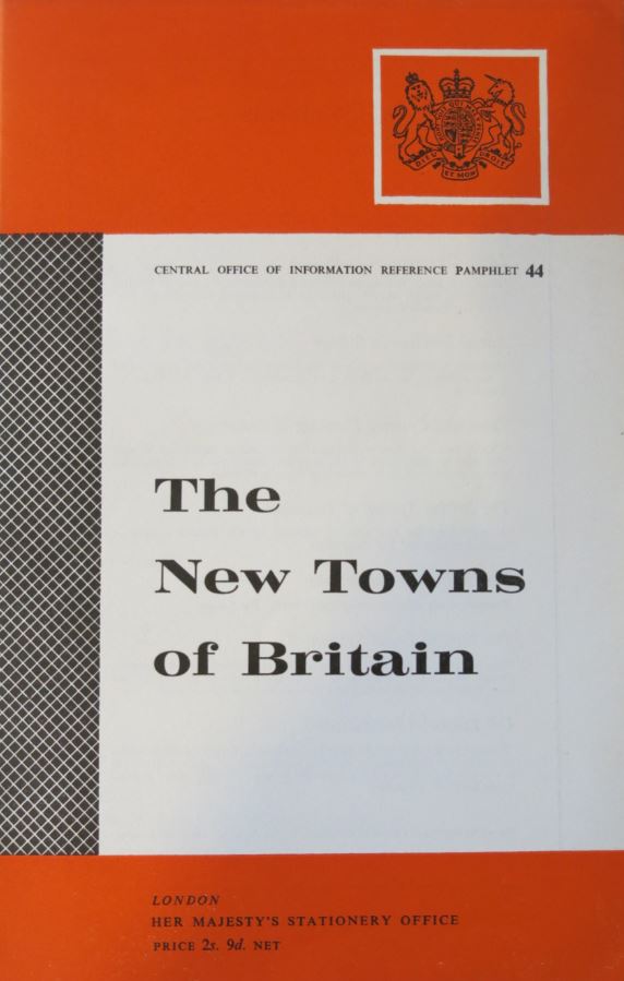 1/ THREAD: 'The New Towns of Britain' published by the Central Office of Information in 1964. 'The New Towns are one of the most striking developments in post-war Britain.'