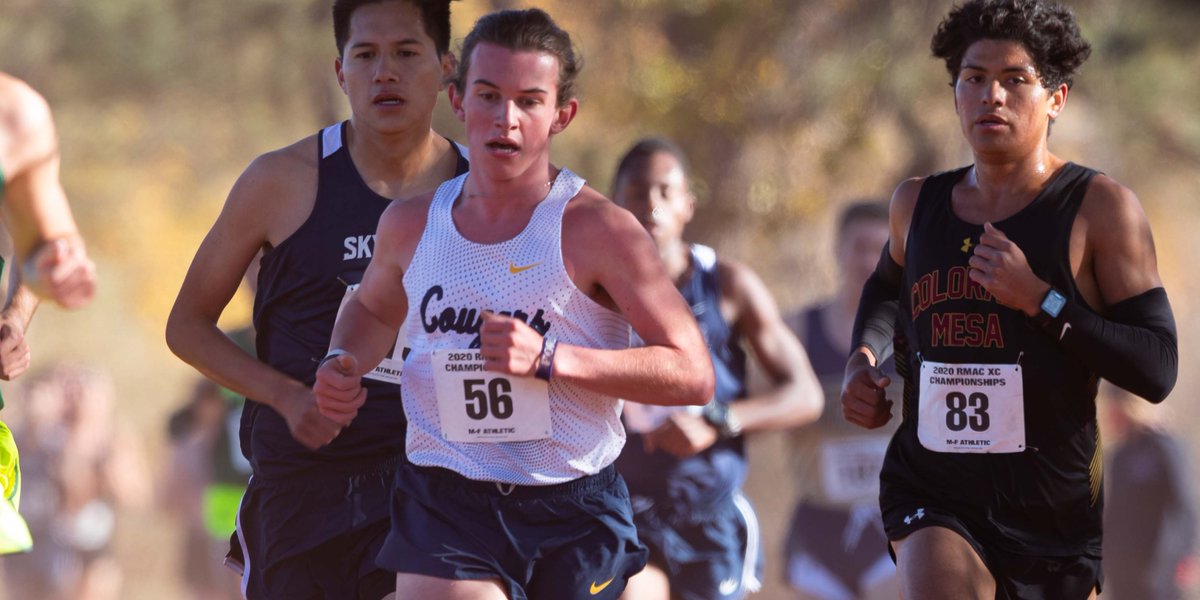 So a few 8K school records to note from Saturday:

▶️Josh (24:41.5) and Ryder (24:43.5) posted the top two fastest 8K times in program history
▶️Trent ran the 6th quickest time (25:19) 
▶️The 3 fastest times by a CCU runner at an RMAC Championship race

#PunchTheClock