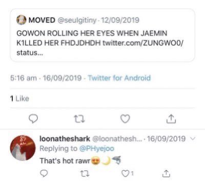 The first two screenshots are of the the incident we brought up in our last emails, he called member Gowon, a minor at the time, “hot” several times and one of those times was just so he could get rid of people who had called him out on similar behavior in the past. +
