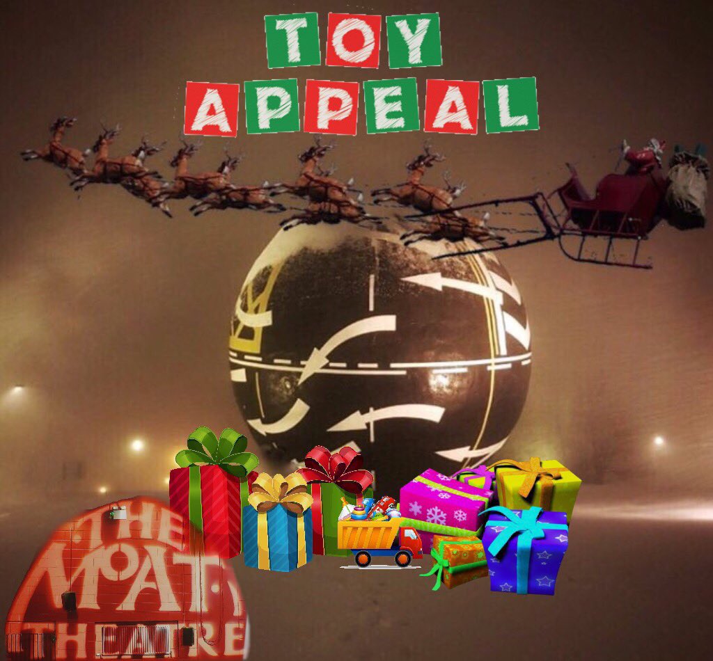 NaasBall's tweet photo. The Toy Appeal collection point this year is @moattheatre 
They are open from 10am to 3pm Tuesday to Saturday and you can drop off during these times.
If you are shopping online or when restrictions are lifted please pick up a toy, voucher or item of clothing.
#Naas #SupportLocal https://t.co/9sZs259ClK