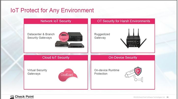 CheckPointSW's tweet photo. Make better decisions when deploying #IoT devices in a #OTnetwork. IoT Protect blocks #zeroday #IoTattacks within the network and at the source for end-to-end protection, utilizing firmware #riskassessment to uncover security risks within devices: https://t.co/PhtK7xRaQC https://t.co/SoyvUMC0oR