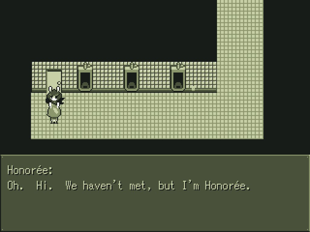 MOUTH SWEET ($PWYW!) - a short but deeply unnerving horror game in gameboy colors. you are the latest underpaid temp worker at C.C. & C. not only do you have to fulfill strange tasks, but invisible beasts wander the halls - and the company doesn't care.  https://lovegames.itch.io/mouth-sweet 