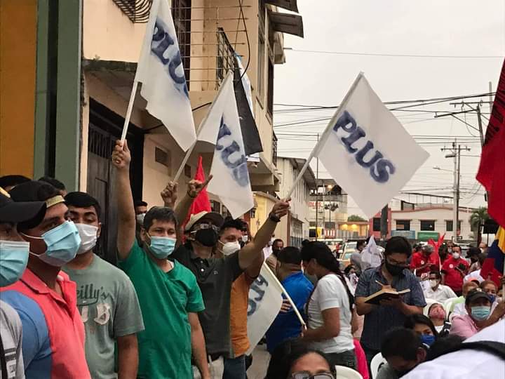MEPlus05's tweet photo. 🟠 #UnesGuayas 
El día de ayer estuvimos en el evento de Unes Guayas que se llevó acabo en #Durán, donde estuvieron presentes los candidatos @rabascallcarlos @pierinaescorrea, entre otros.
“Tenemos que conquistar el voto todos los días” fue el mensaje de nuestro vicepresidente. https://t.co/2Js201wezh