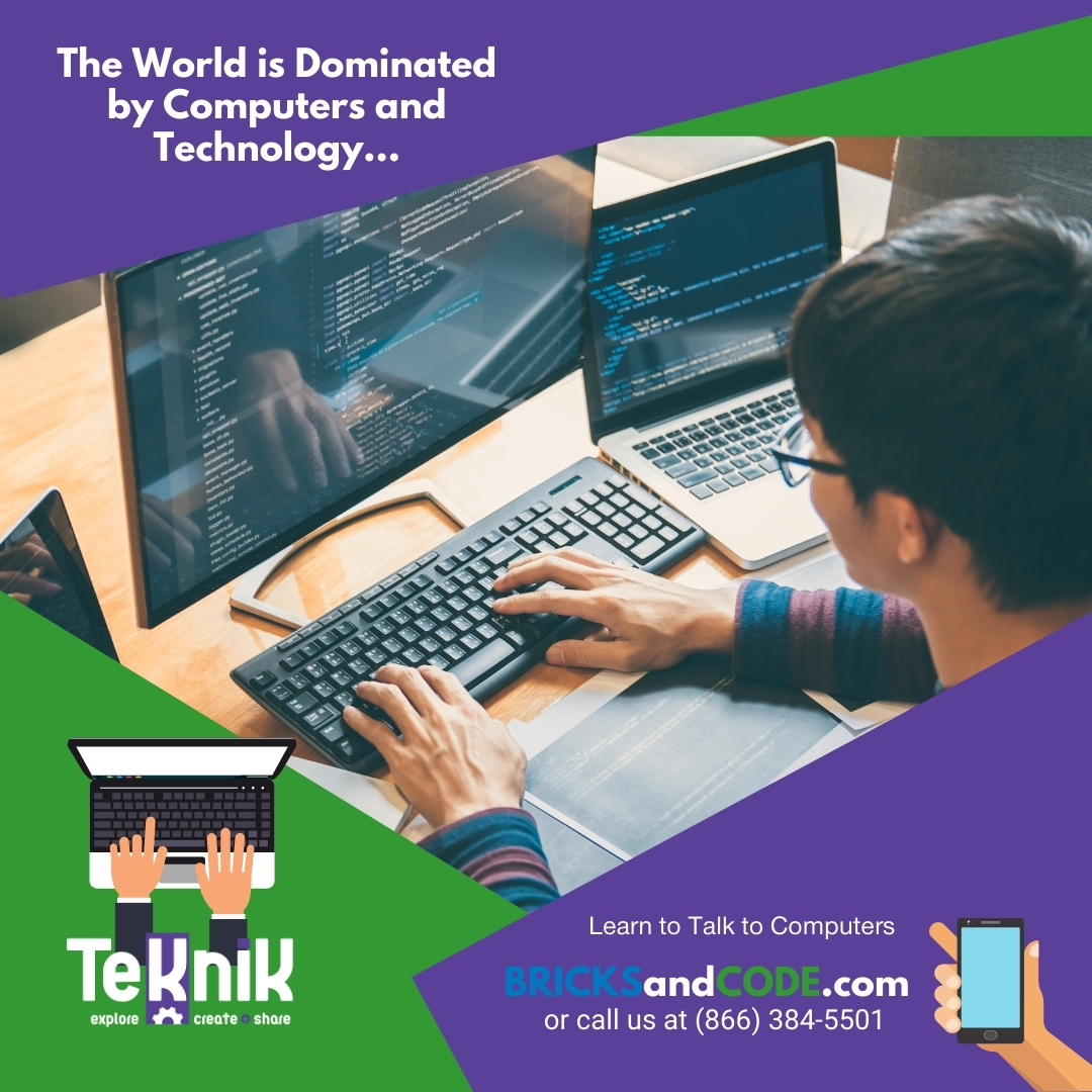 tekniklabs's tweet image. Is You Child Learning how to talk With Computers❓💻 Many Experts Predict that Over 90% of All Jobs 💼Will Involve The Use Of Computer-related Skills by 2030.  👨‍💻👩‍💻 #codingforkids #learntocode #codingclassesforkids #codefortomorrow #tekniklabs #minecraftcoding #robloxcoding