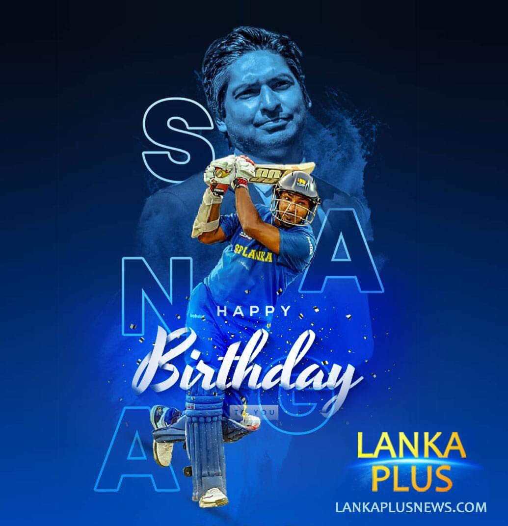 Happy Birthday to Kumar Sangakkara!  