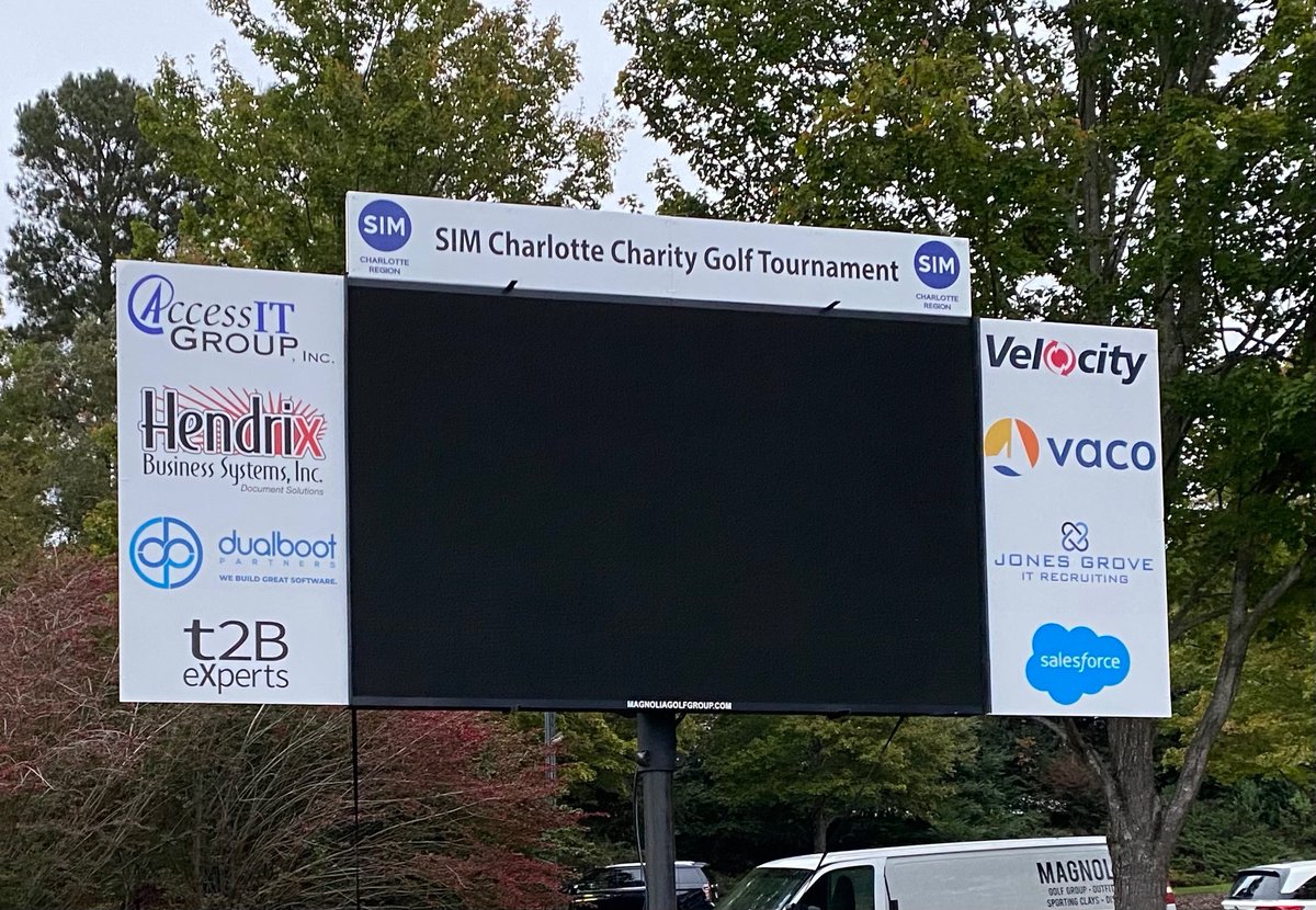 Proud to sponsor and volunteer at the annual <a href="/SIMCharlotteReg/">SIM Charlotte</a> Golf event.  Great day of golf and wonderful that we helped raise money for STEM initiatives in the Carolinas. Thanks to all of the volunteers and sponsors for a successful and fun event!! #charity #golf #event