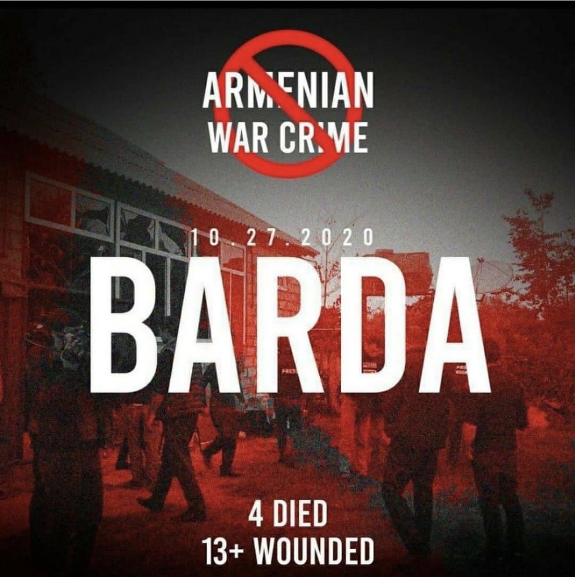 m4rdanovaa's tweet photo. Pray for Barda!
#BardaCity 
#PrayForBardacity
#StopArmenianTerrorism 
#StopArmenianAggression https://t.co/X94uPXvCUq