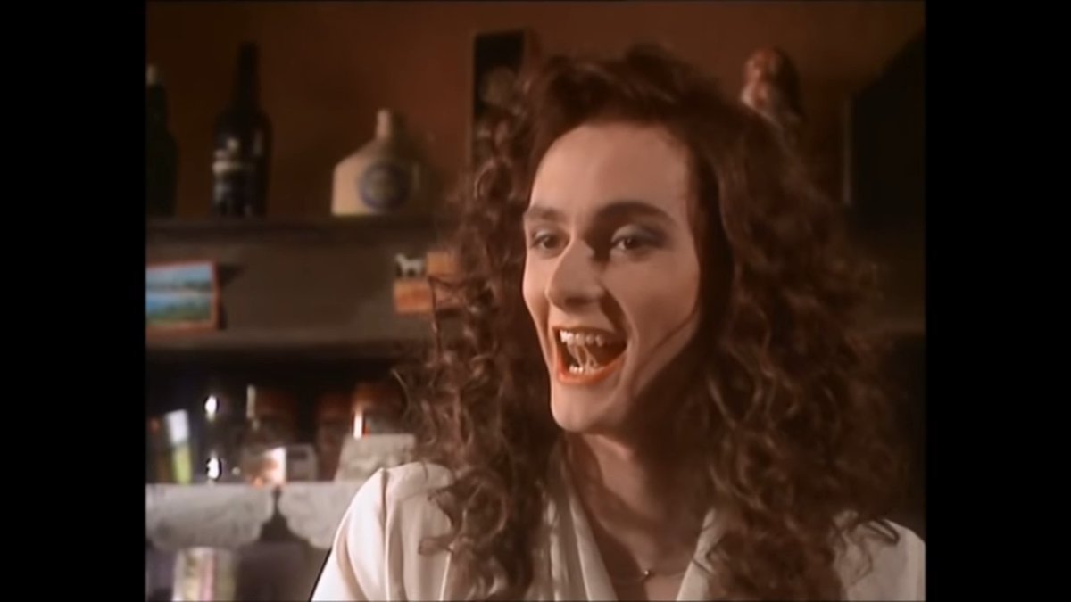 davina (1993) when he was 22 in tv series Rab C. Nesbitt( tw / transphobia )