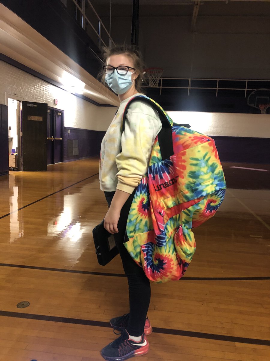 MsCurry8's tweet photo. Tie dye day at DHS! ❕❕ https://t.co/gccmPpZB9Q