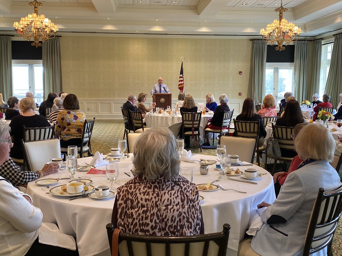 Thank you to the Virginia Beach Republican Womens Club for having me as your guest speaker today. I am grateful to each of you for your friendship and support!
