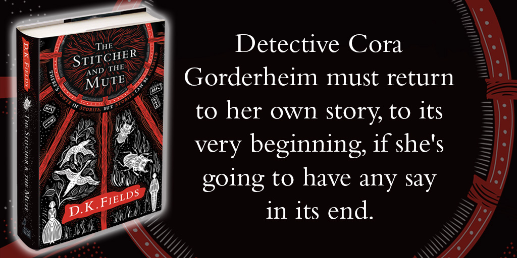 HoZ_Books's tweet photo. Detective Cora Gorderheim has found the man who strangled the Wayward storyteller.
But he was just a small part of a much bigger tale.
The Tales of Fenest book two by @dkfields1 is out on 12th November! Pre-order #TheStitcher and the Mute here: https://t.co/UI1IzG8Elq https://t.co/txycvgBByV