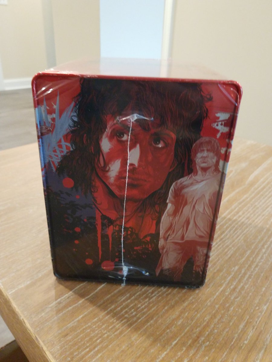 HDMOVIESOURCE's tweet photo. Awwwyeaaa!! Oh, this looks gorgeous! Rambo: The Complete Collection SteelBook on 4K Ultra HD Blu-ray. "I'm coming to get you!" #SupportPhysicalMedia
Check it out: https://t.co/v2iid1ygS6
#Rambo #RamboCollection #SteelBook #4k #4kbluray #4kultrahd #bluray #bluraycollection https://t.co/ZFQU1BFvBl