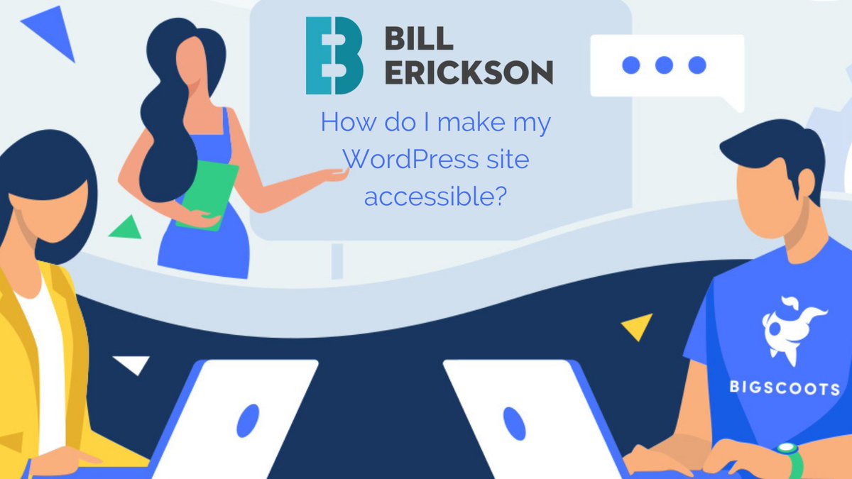 This week on #TechTalkTuesday we were lucky enough to sit down with <a href="/BillErickson/">Bill Erickson</a>, lead developer of CultivateWP, to discuss his top tips for increasing the accessibility of your #WordPress website! 🔥🔥

Check out the full article here: blog.bigscoots.com/tech-talk-tues…

#BigScoots