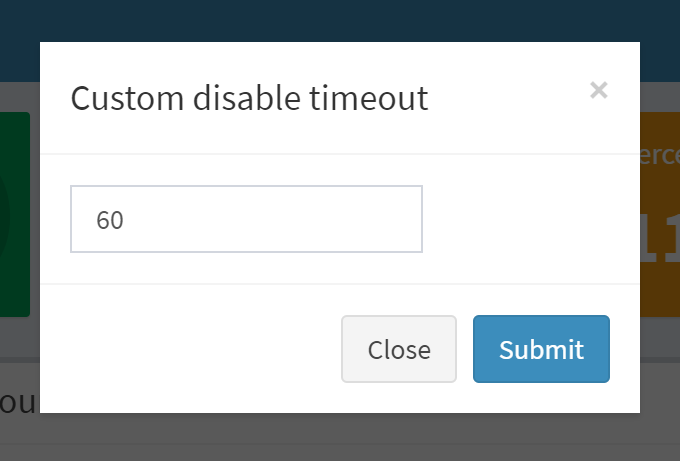 Nick_Craver's tweet photo. I love the "custom time" disable in Pi-hole, because you get to guess what the unit is. https://t.co/To6Vwmp6XH