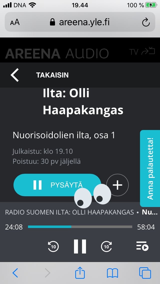 Bts Army Finland ᴮᴱ On Twitter Yle Radio Suomessa On Meneillaan Nuorisoidolien Ilta Olli Haapakangas Klo 18 19 Valisessa Osassa Tuli Mielenkiintoinen Biisi Kohdassa 24 08 En Kerro Etukateen Menee Muuten Yllatys Pilalle
