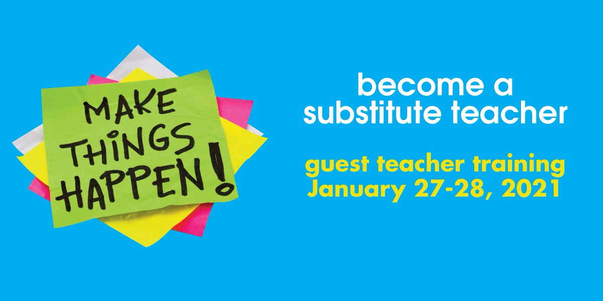 BCIU_ExecOffice's tweet photo. Substitute teachers wanted! The BCIU Guest Teacher program is accepting applications for our January training session. Training will prepare individuals to serve as subs in BCIU classrooms and at #BerksCounty school districts.

Click here to learn more: https://t.co/ZGEYLBYIGV https://t.co/0zc51Q1b4k