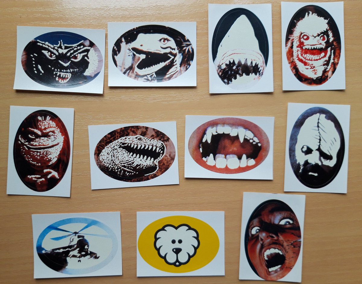 Para los fans de los cromos 'Efectos especiales'. Estos eran los lumínicos que no iban en álbum y hasta el momento he localizado 40. ¿Había alguno más? 🦸‍♂️ #nostalgia