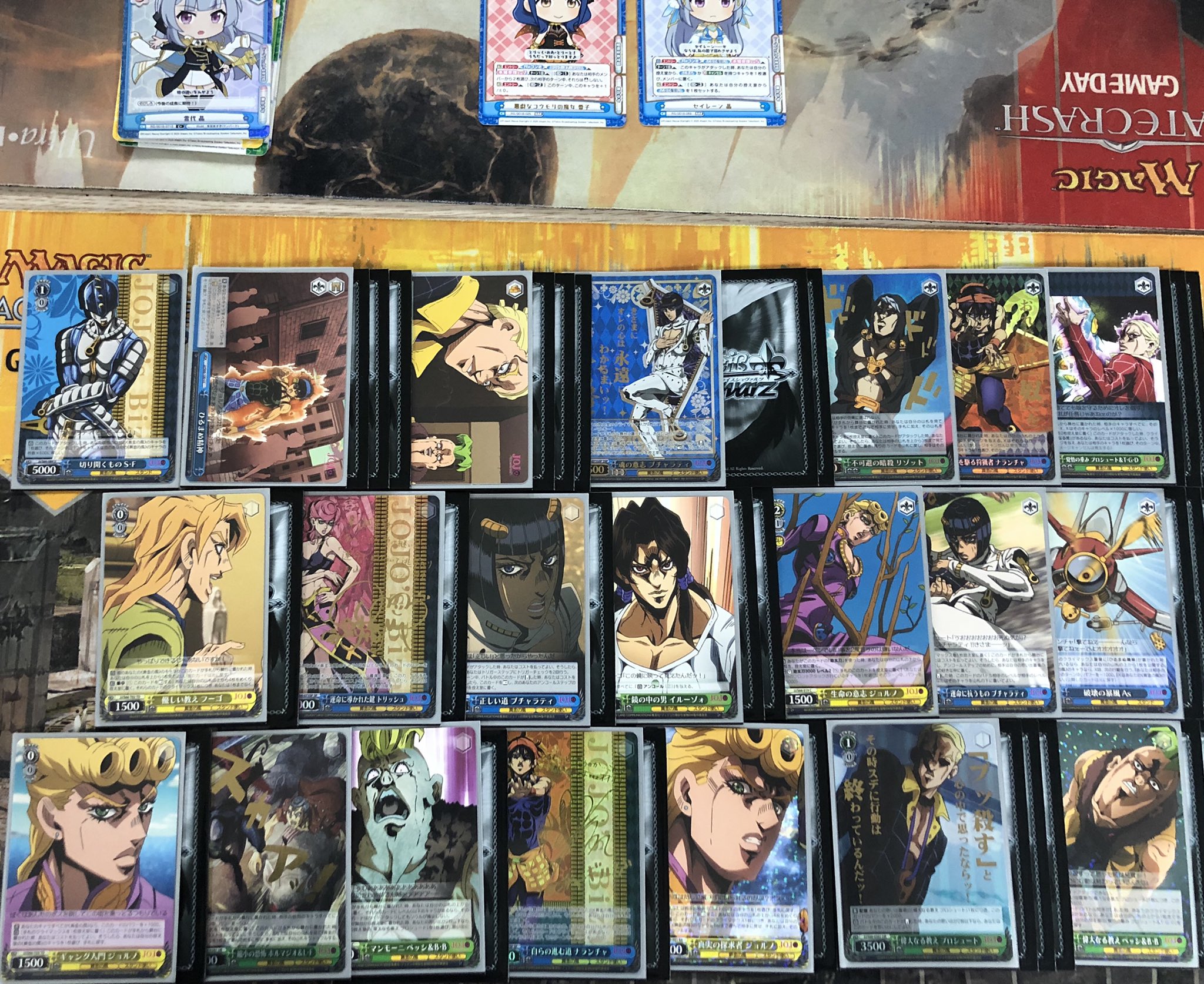 ヴァイスシュヴァルツ カードゲーム ヴァイスジョジョ譲れない