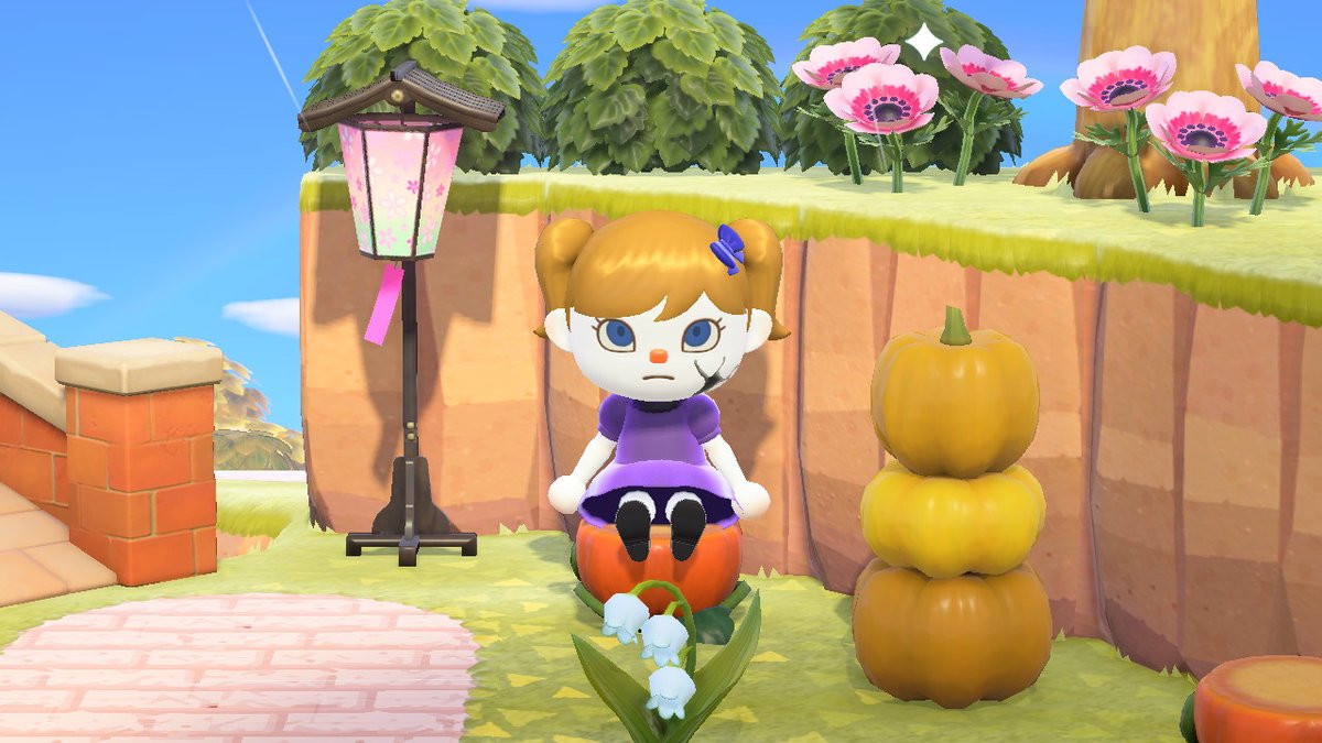 GamingMellybean's tweet photo. Happy Halloween #AnimalCrossing #ACNH #NintendoSwitch https://t.co/PfQ4y1onod