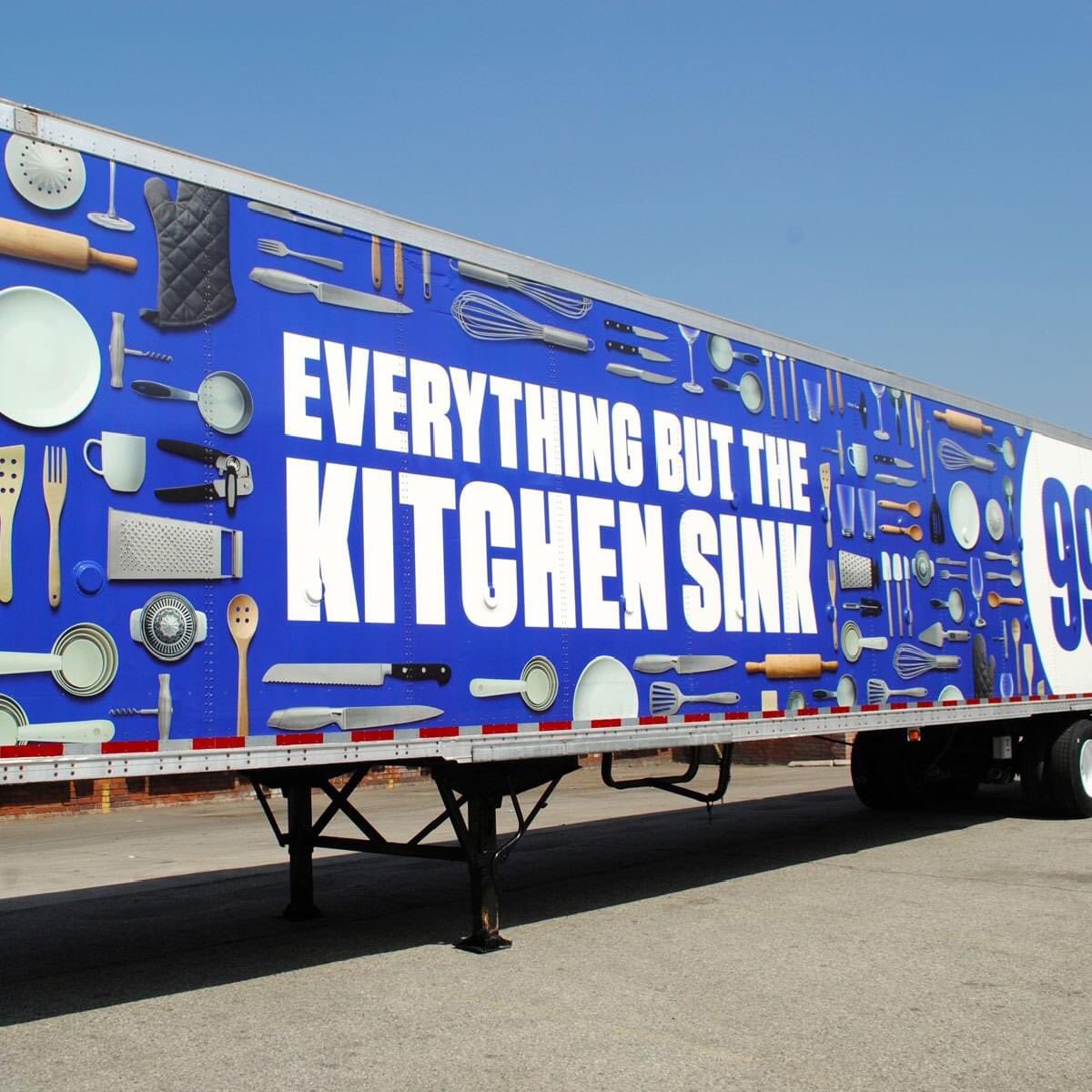 "Everything But The Kitchen Sink" is what we offer our customers. In-house artists, graphics production, account management, installation project management, and nation-wide installation support. Start your fleet branding project with us today! #graphicsproduction #fleetgraphics