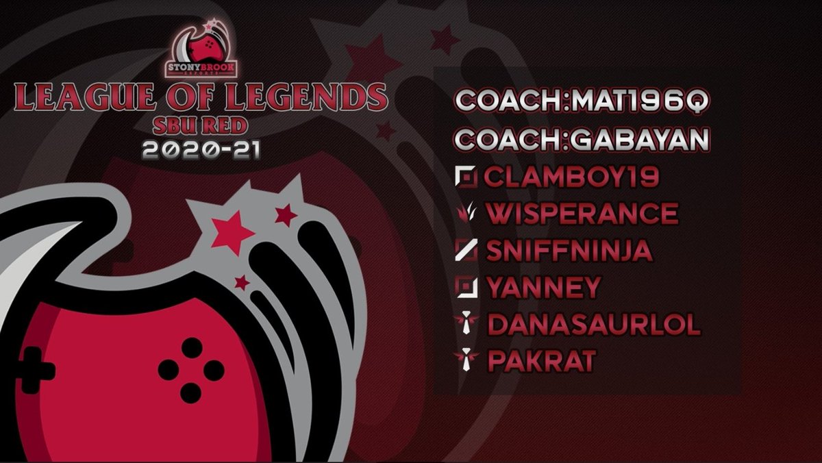 SBUEsports's tweet photo. After a strong performance last year in @CSLCollege, @SBUEsports is looking to remain dominant with two rosters this season! https://t.co/EFlAOxylD8