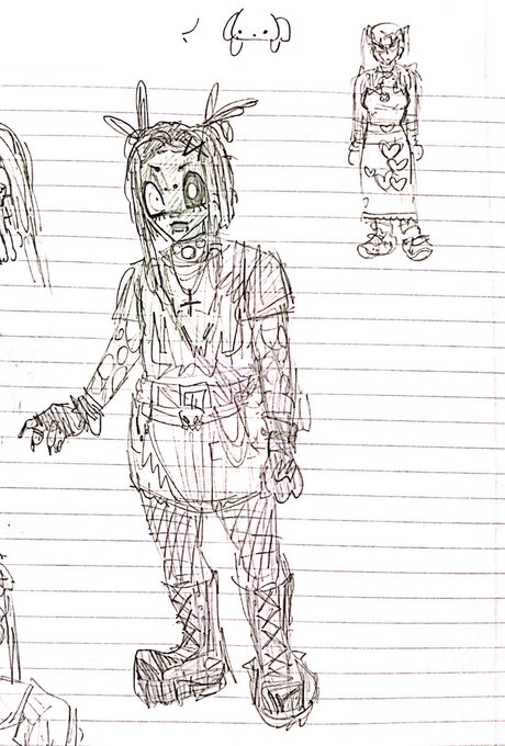 Character concepts i wan tto draw properly later 