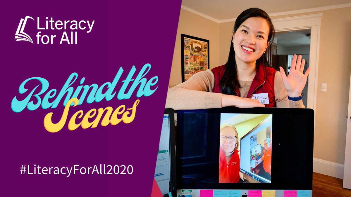 CTRLIT_Teaching's tweet image. Here is a behind the scenes look of some of our amazing Literacy for All Virtual Conference team members. 🎉 

 #LiteracyForAll2020