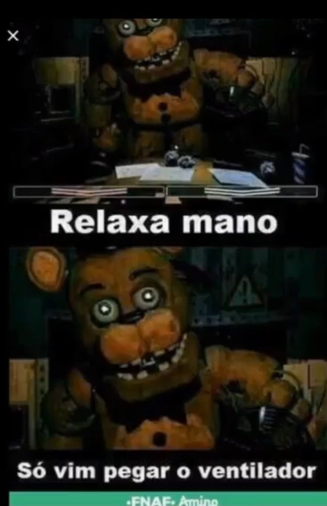 FNaFImages's tweet image. Freddy quer pegar seu ventilador, deixas?