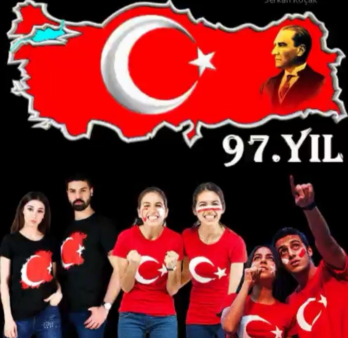 Biz cumhuriyete aşığız           Biz vatanımıza aşığız              Biz ATATÜRK  e aşığız   kurarken izin almadık ki kutlarken izin alalım #CumhuriyetUnutulmaz #MustafaKemalATATURK #CumhuriyetBayramıEngellenemez 🇹🇷🇹🇷🇹🇷🇹🇷