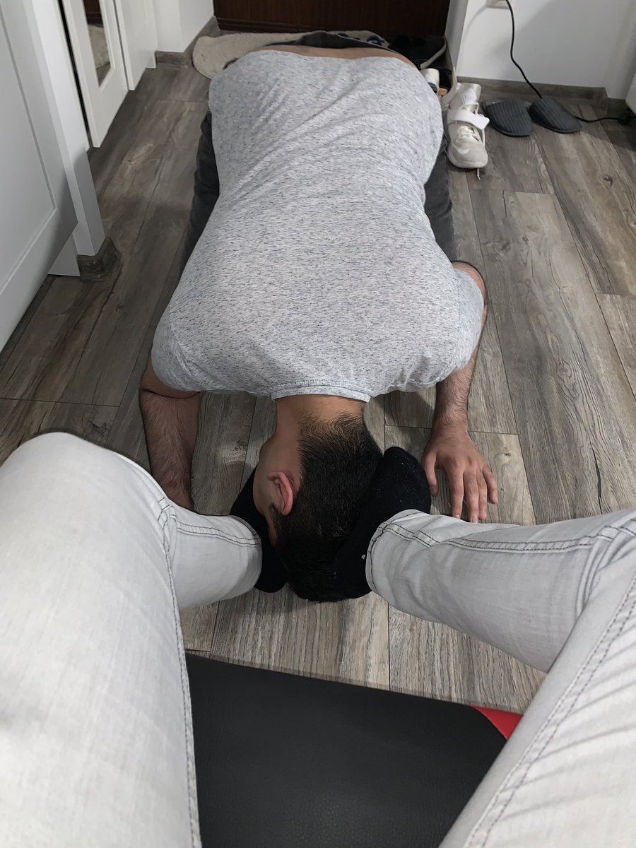 secretzbabe's tweet photo. Another one worshipping my alpha feet, smelling the scent of a superior. When will it be your turn to serve? 😈 https://t.co/Js6KIlamue